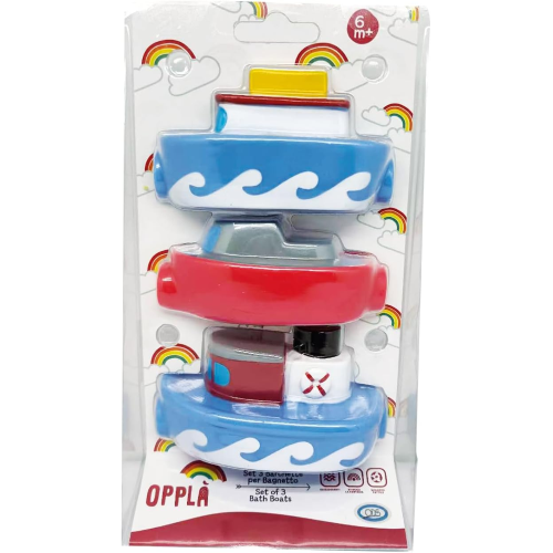 OPPLA´- SET BARCHETTE X BAGNETTO PZ 3