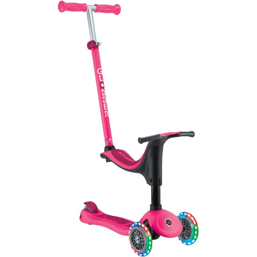 MONOPATTINO- GLOBBER- GO UP TRASFORMABILE- SPORTY LIGHT- FUCSHIA PINK