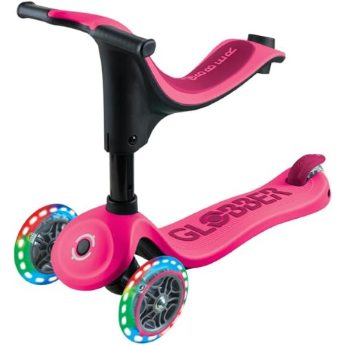 MONOPATTINO- GLOBBER- GO UP TRASFORMABILE- SPORTY LIGHT- FUCSHIA PINK