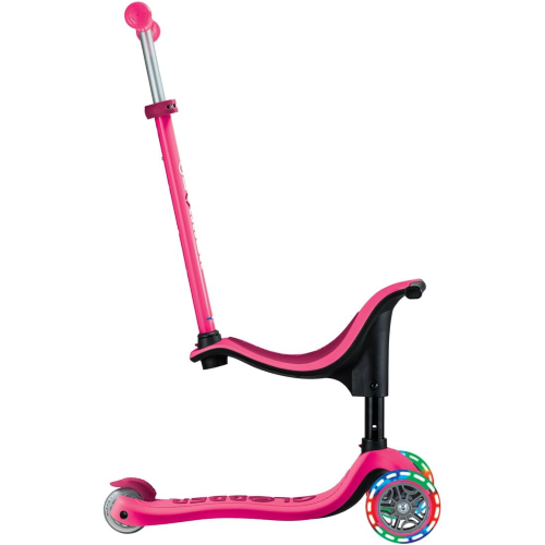 MONOPATTINO- GLOBBER- GO UP TRASFORMABILE- SPORTY LIGHT- FUCSHIA PINK