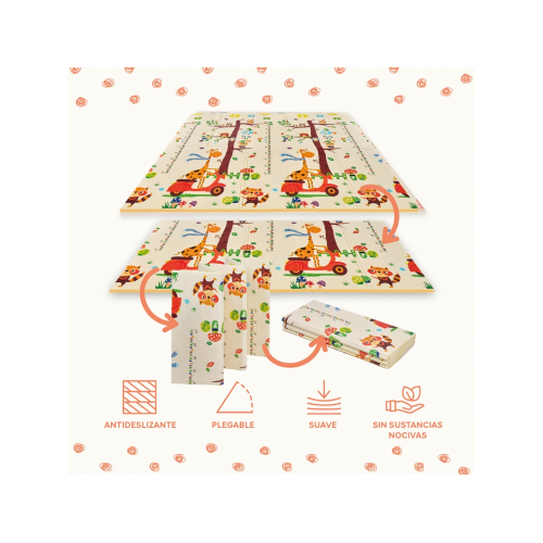 PARCO DEI GIOCHI X X L GRIGIO 180 X 200 CM