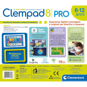 CLEMPAD - PLUS  6/12 ANNI 023 "08