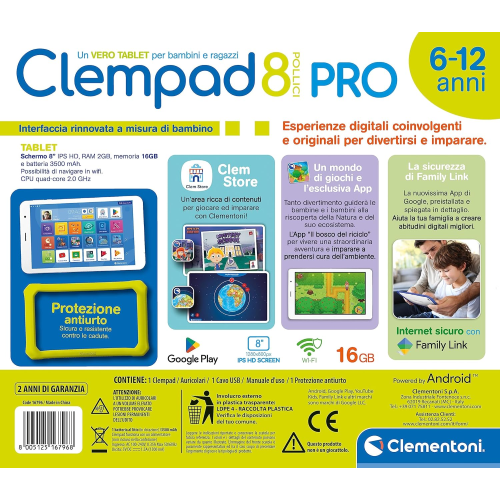 CLEMPAD - PLUS  6/12 ANNI 023 "08