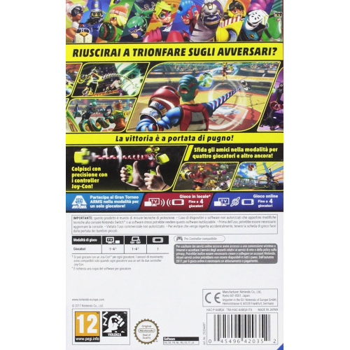 NINTENDO - ARMS