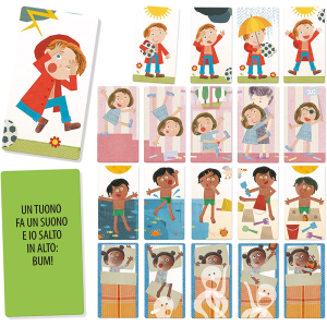 HEADU - FLAHCARD BAMBINI CORAGGIOSI