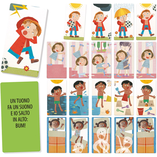HEADU - FLAHCARD BAMBINI CORAGGIOSI