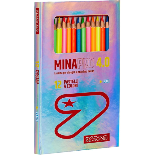 PASTELLI 4.0 SEVEN MINAPRO FLUO PZ 12
