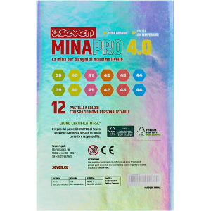 PASTELLI 4.0 SEVEN MINAPRO FLUO PZ 12