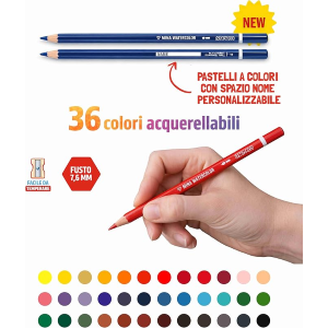 PASTELLI 4.0 SEVEN MINAPRO PZ 36 SC. METAL WATERCOLOR
