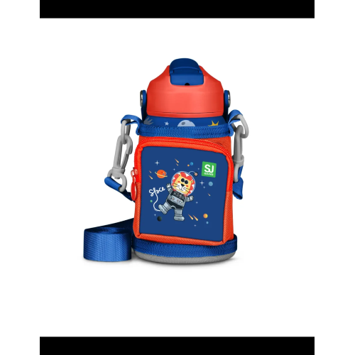 BOTTIGLIA TERMICA 350 ML SJ SEVEN C/PORTABORRACCIA