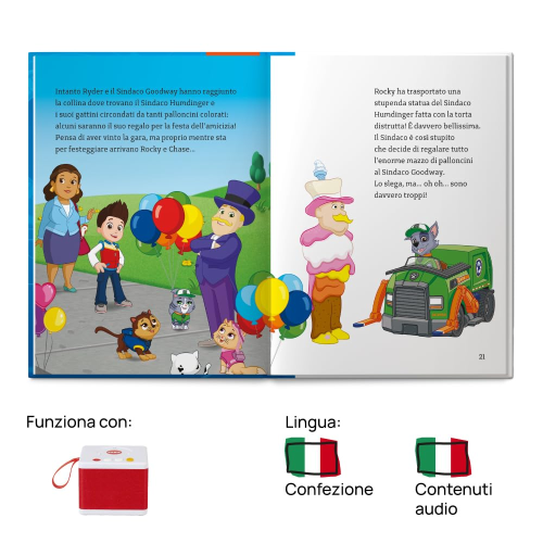 FABA - LEGGI & ASC. PAW PATROL I CUCCIOLI SALVANO LA FESTA