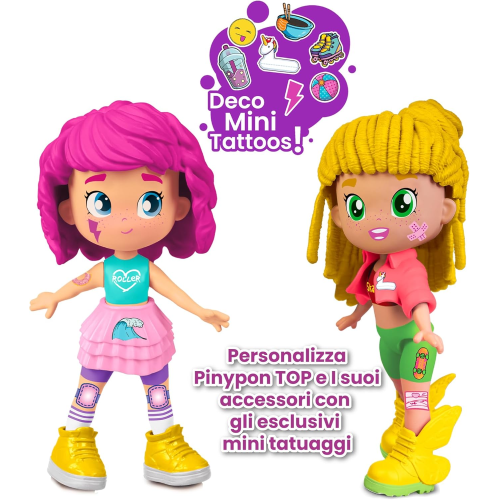 PINYPON - TOP- ROLLER GIRLS