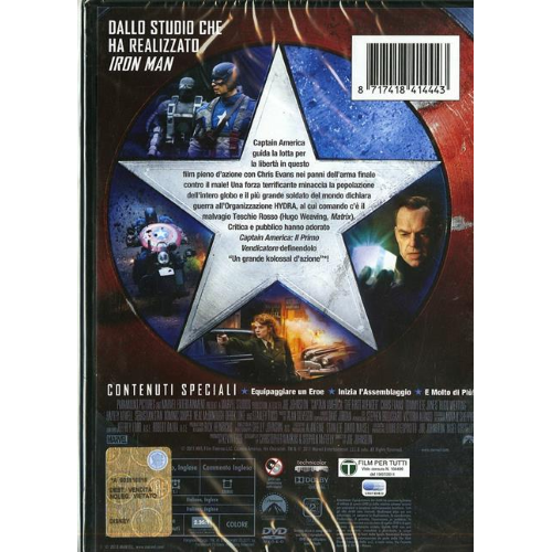 DVD - CAPITAN AMERICA