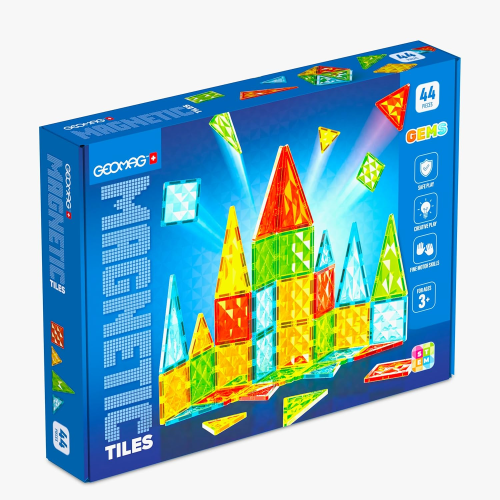 GEOMAG - MAGNETIC TILES GEMS PZ  44