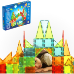GEOMAG - MAGNETIC TILES GEMS PZ  60