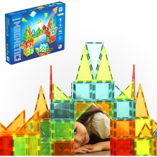 GEOMAG - MAGNETIC TILES GEMS PZ  60
