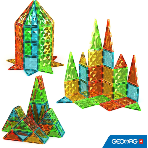 GEOMAG - MAGNETIC TILES GEMS PZ  60