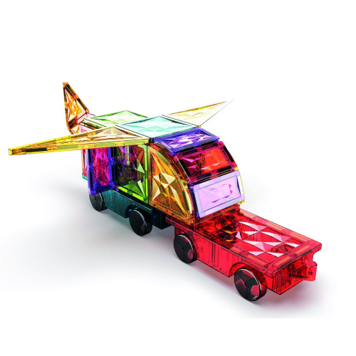 GEOMAG - MAGNETIC TILES GEMS PZ 24 VEICOLO