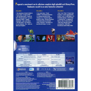 DVD - I CORTI PIXAR 1-2-3