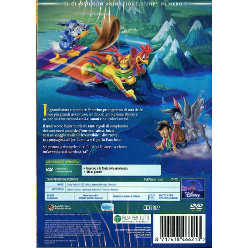 DVD - TRE CABALLEROS