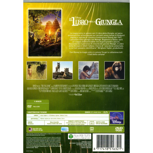 DVD - LIBRO DELLA GIUNGLA"FILM