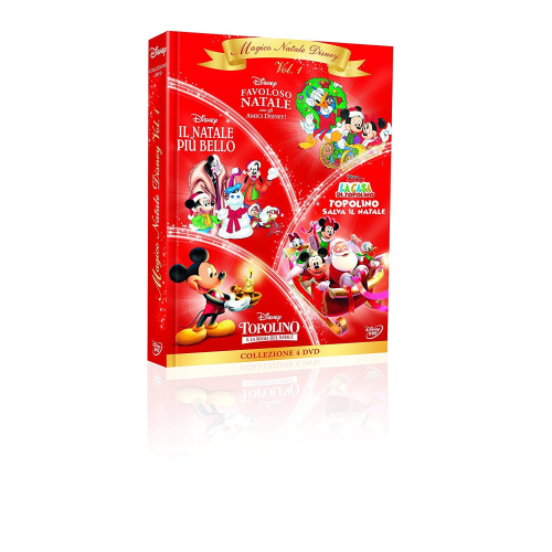 DVD - COFAN. MAGICO NATALE DISNEY (4 DVD) VOL. 1