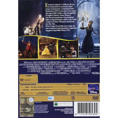 DVD - BELLA E LA BESTIA
