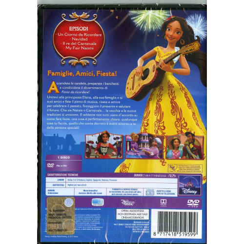 DVD - ELENA DI AVALOR ( FESTE DA RICORDARE )