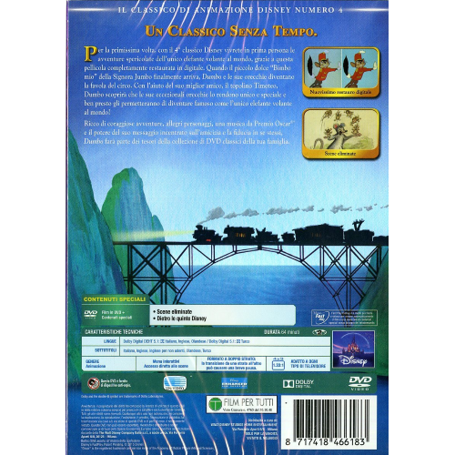 DVD - DUMBO 70° ANNIV.