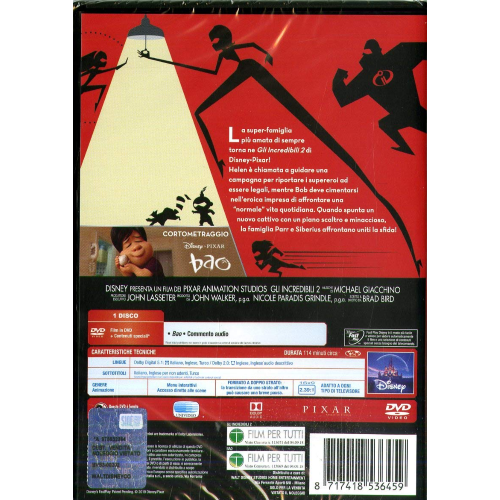 DVD - GLI INCREDIBILI