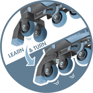 PATTINI GLOBBER - 2 IN 1 BOY LEAMING TG. S 26-29 BLUE