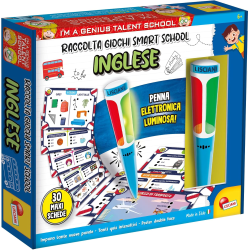 GENIUS - RACCOLTA GIOCHI SMART SCHOOL INGLESE