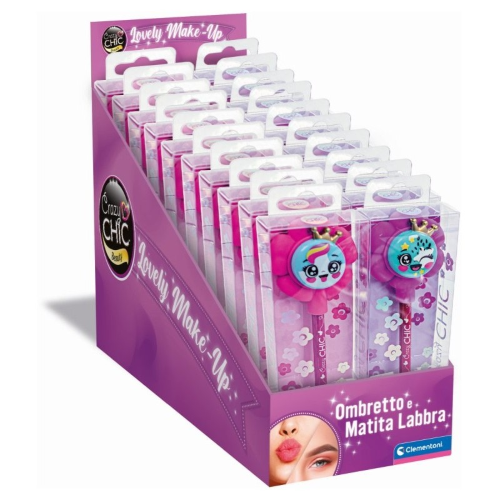 C.CHIC- EYESHADOW POT FLOWERS & LIP LINER