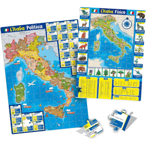 GENIUS - GEOPUZZLE LA MIA BELLA ITALIA
