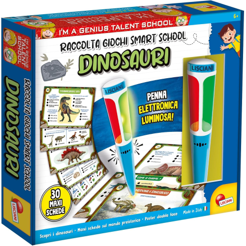 GENIUS - RACCOLTA GIOCHI SMART SCHOOL DINOSAURI