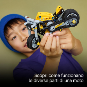 TECHNIC- MOTO GIALLA 