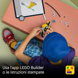 TECHNIC- MOTO GIALLA 