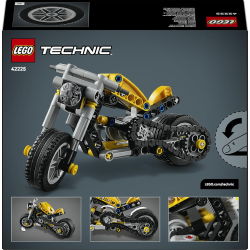 TECHNIC- MOTO GIALLA 