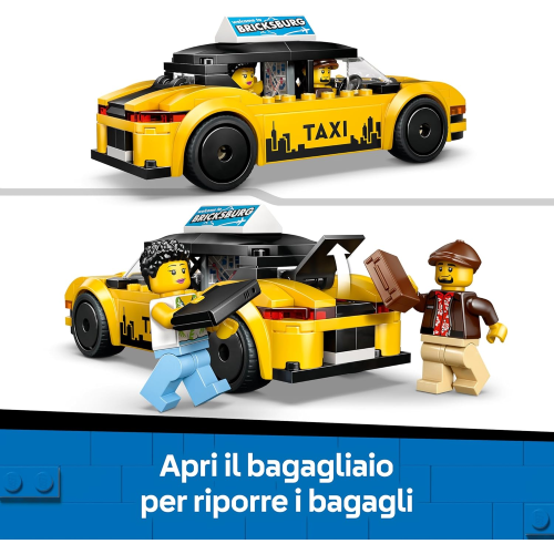 CITY- TAXI GIALLO