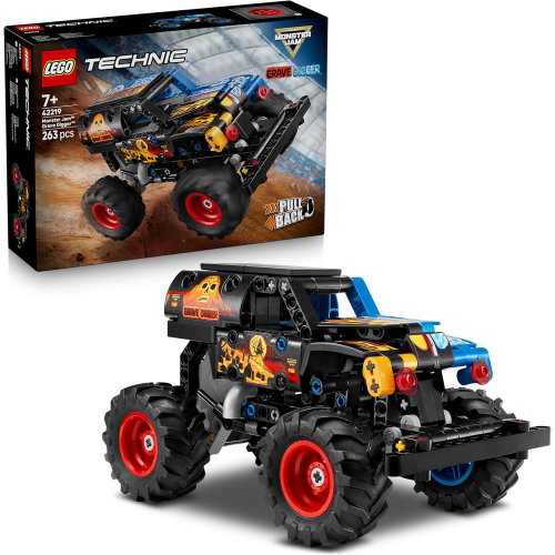 TECHNIC- MONSTER JAM GRAVE DIGGER FUOCO E GHIACCIO