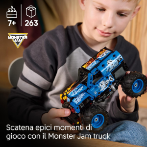 TECHNIC- MONSTER JAM GRAVE DIGGER FUOCO E GHIACCIO