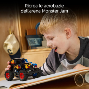 TECHNIC- MONSTER JAM GRAVE DIGGER FUOCO E GHIACCIO