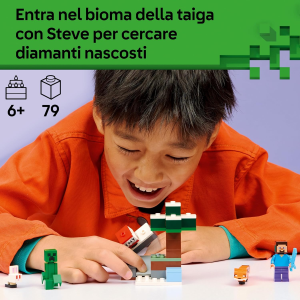 MINECRAFT - AVVENTURA DI STEVE NELLA TAIGA