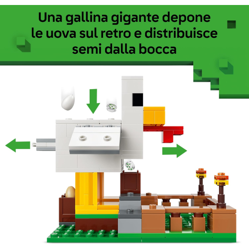 MINECRAFT - FATTORIE DI GALLINE