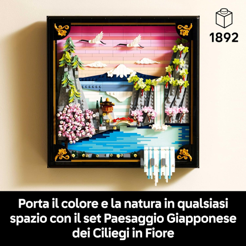 ART- PAESAGGIO GIAPPONESE CON CILIEGI