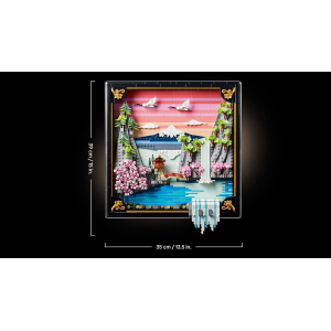 ART- PAESAGGIO GIAPPONESE CON CILIEGI