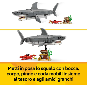 CREATOR- SQUALO CON SCRIGNO DEL TESORO