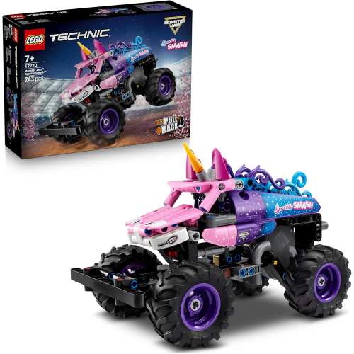 TECHNIC- MONSTER JAM SPARKIE SMASH A RETROCARICA