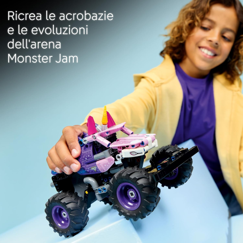 TECHNIC- MONSTER JAM SPARKIE SMASH A RETROCARICA