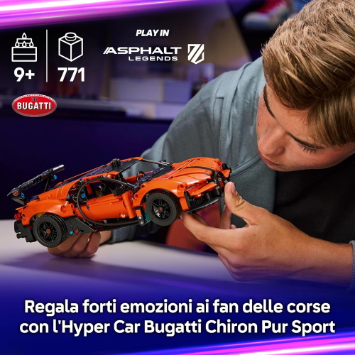 TECHNIC- HIPER CAR BUGATTI CHIRON PUR SPORT